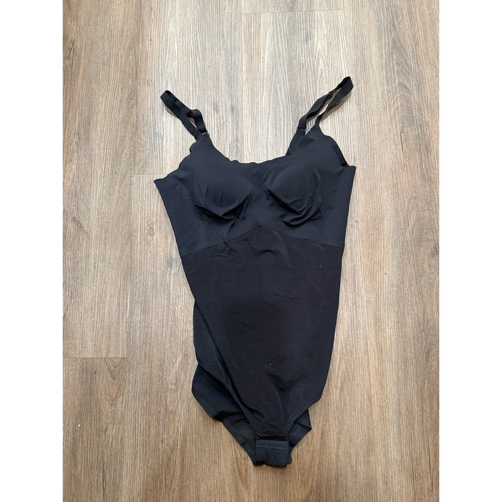 Honeylove‎ Cami Bodysuit Shapewear Black Size 1X